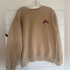 Eighty Eight Beige Sweatshirt
